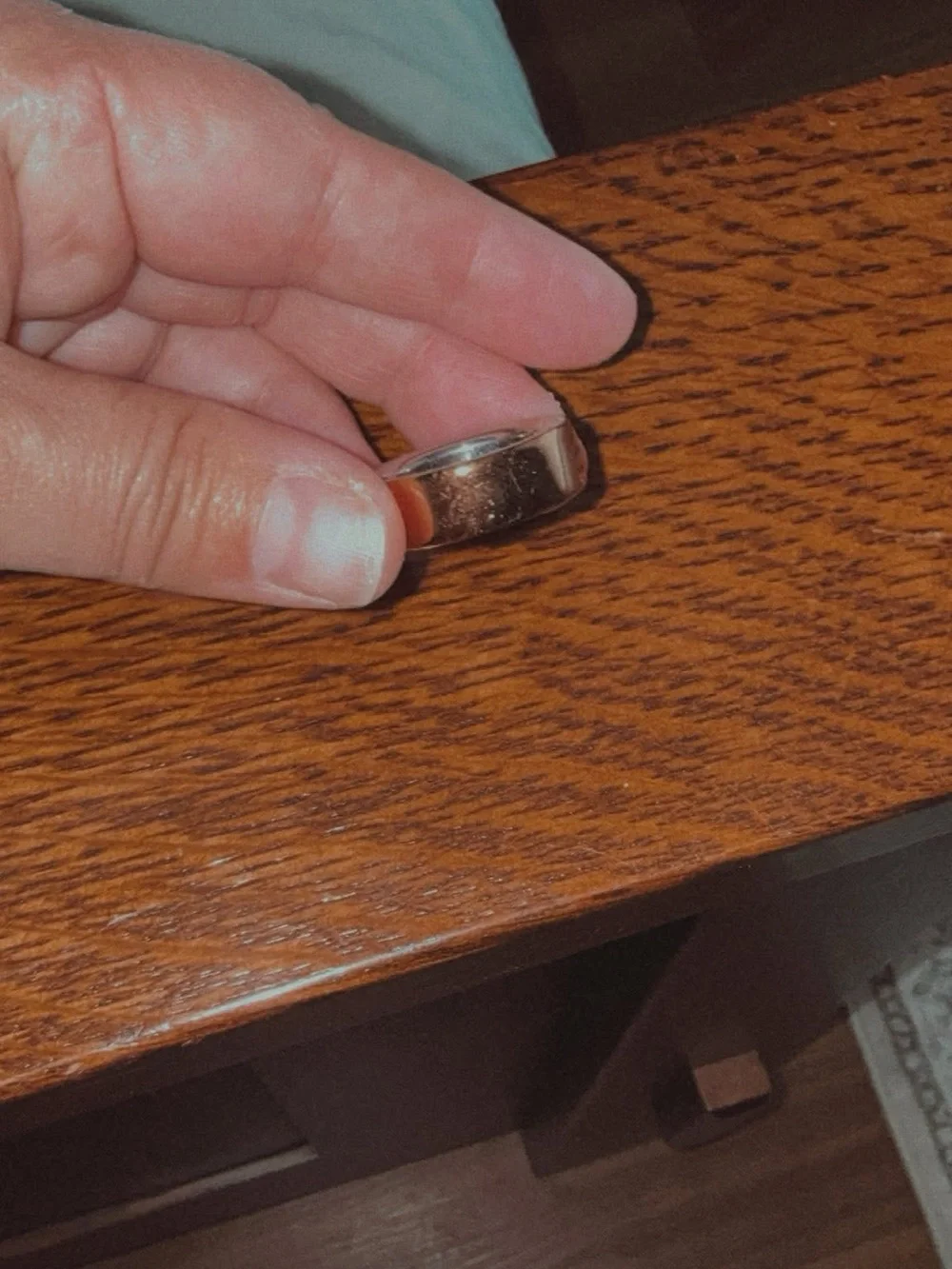 Oura Rose Gold Smart Ring - Metallic Pink Finish